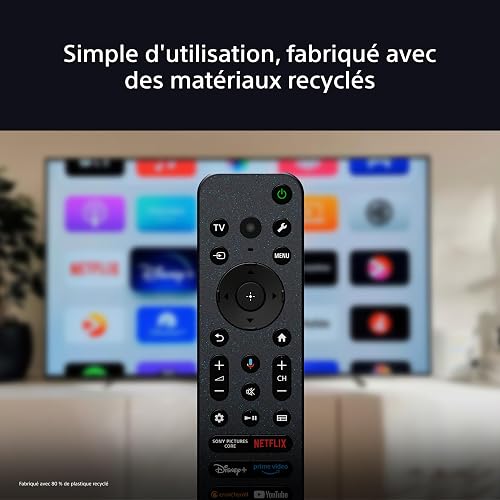 Sony BRAVIA 5 XR | Mini LED 55’ | IA XR Processor | Acoustic Multi-Audio | Dolby Vision/Atmos | IMAX Enhanced | Google TV (2025) | Google Cast | Apple AirPlay 2| Eco Dashboard Eco 2 | Menu Jeu 2 - 9