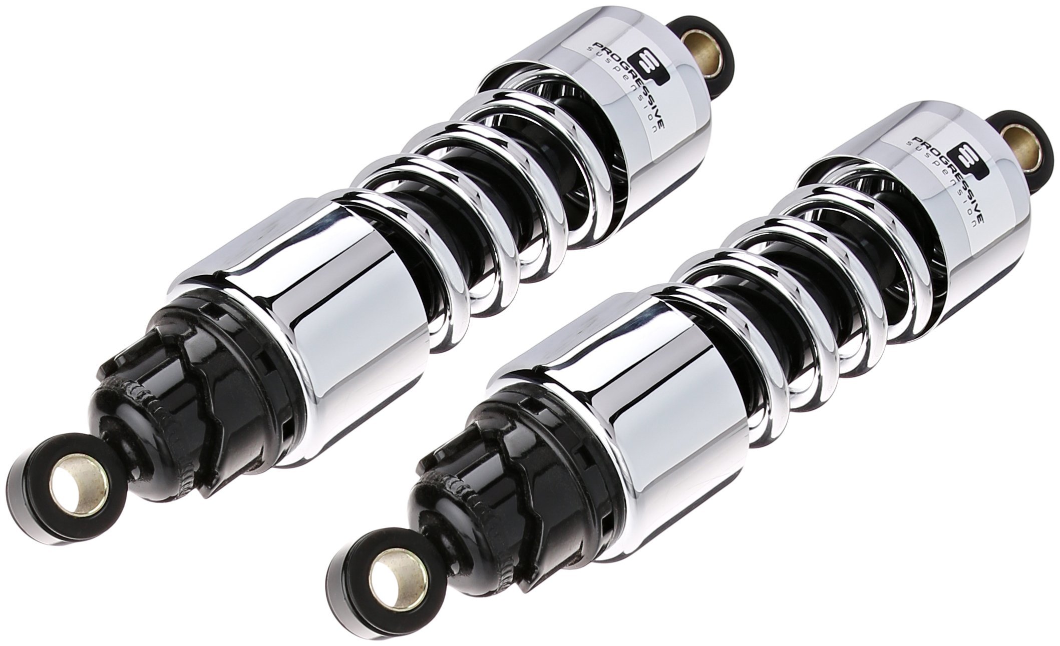 Amazon.com: Progressive Suspension 412-4257C Chrome 11.5