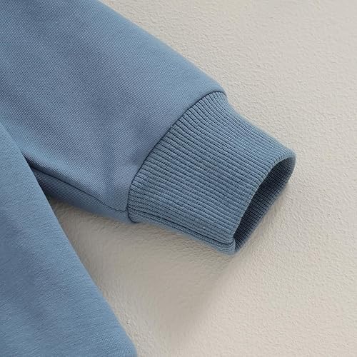 Miniatura 2 de Primer Traje de Cumpleaños para Niño Bebé Niño Sudadera con Cuello Redondo de Manga Larga de Un Año Primer Traje de Cumpleaños Linda Ropa de Otoño