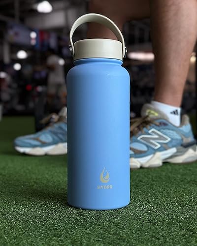 Miniatura 6 de HYDR8 Revolucionaria botella de agua aislada de acero inoxidable de 32 onzas durabilidad sin igual, retención de temperatura suprema e hidratación