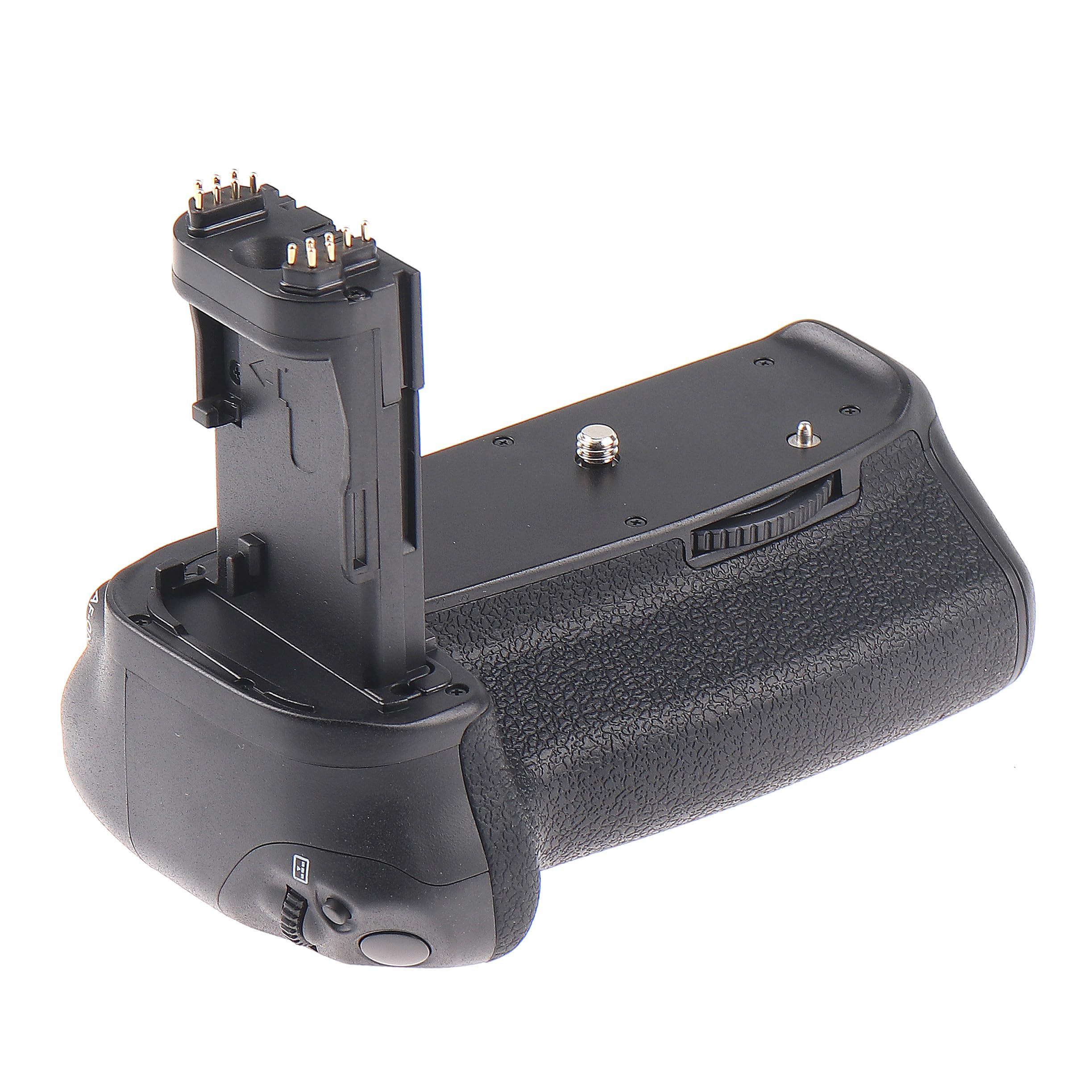 Hersmay BG-E20 Poignée d'alimentation pour appareil photo Canon 5D Mark IV, prise de vue verticale avec double compartiment de batterie, puissance étendue et ergonomie améliorée, peut contenir 2