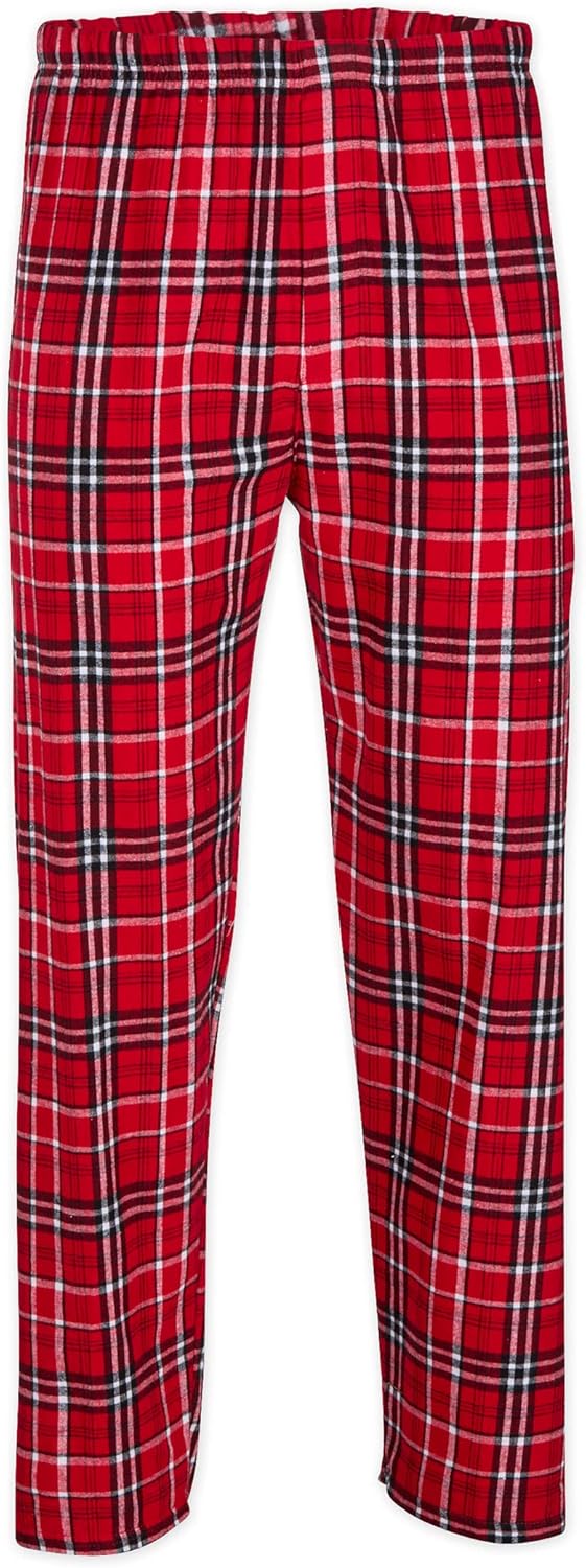 Boxercraft NCAA Mens Men's Harley Flannel Pants, NCAA Officially Licensed College Pajama Pant - Image 3