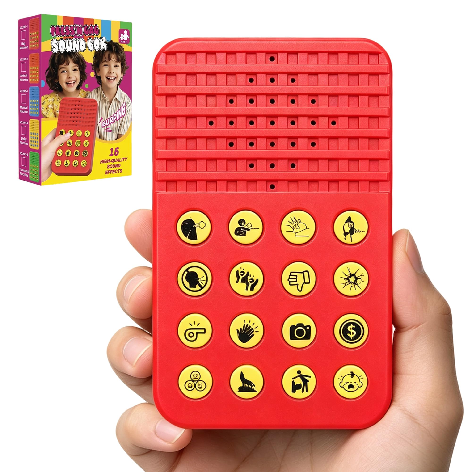 Sound Effects Machine, Fart machine with 16 Hilarious Sounds