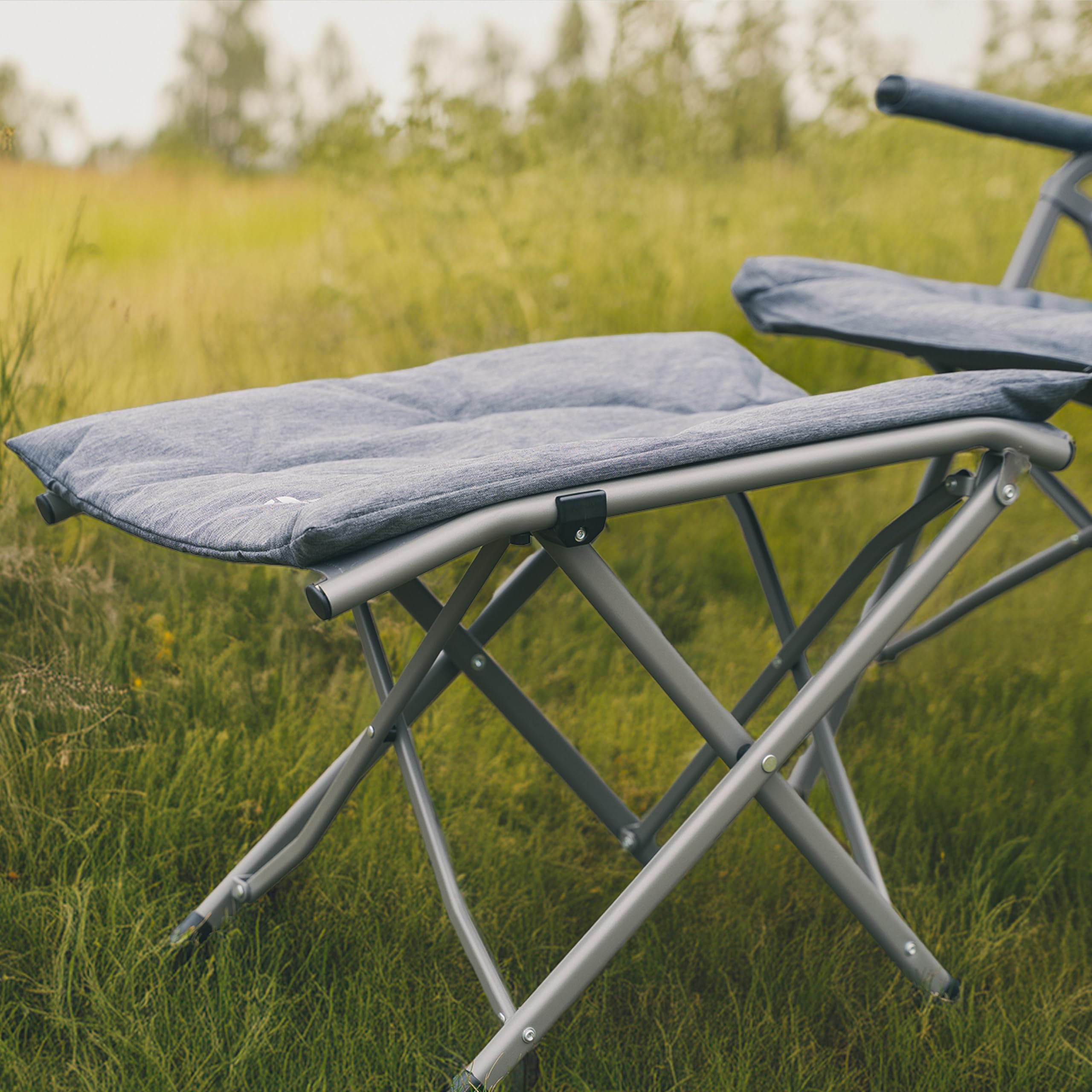Outwell Trinity Lake Beinauflage Beinablage Hocker Sitzen für Campingstuhl Outdoor Garten Camping