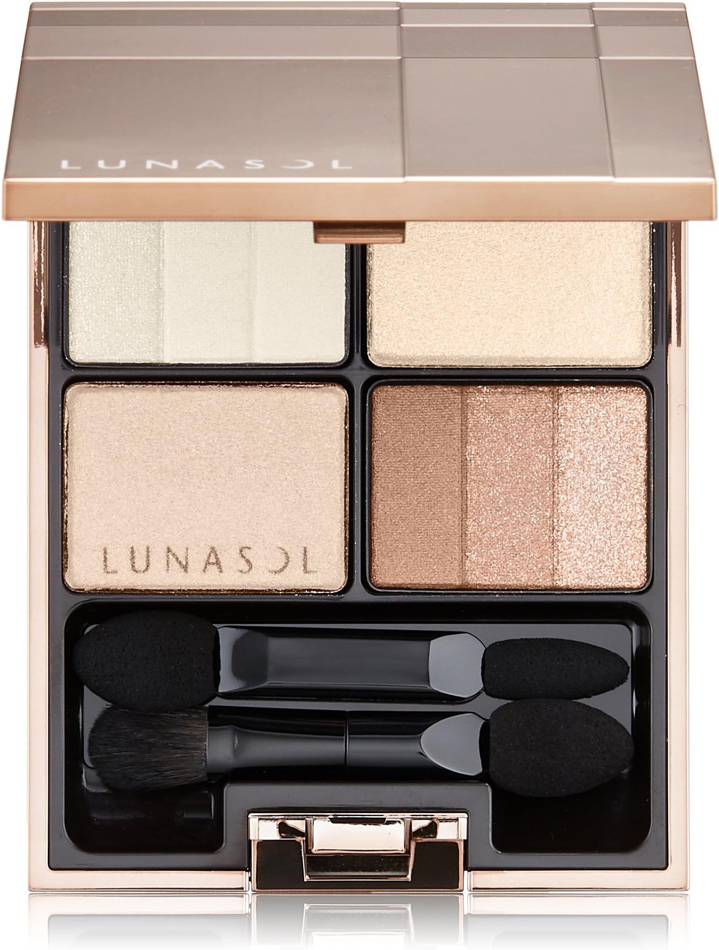 Beautiful cosmetics (Kanebo Lunasol Three Dimensional Eyes # 01 (Neutral Beige) Parallel Import Goods, Clear