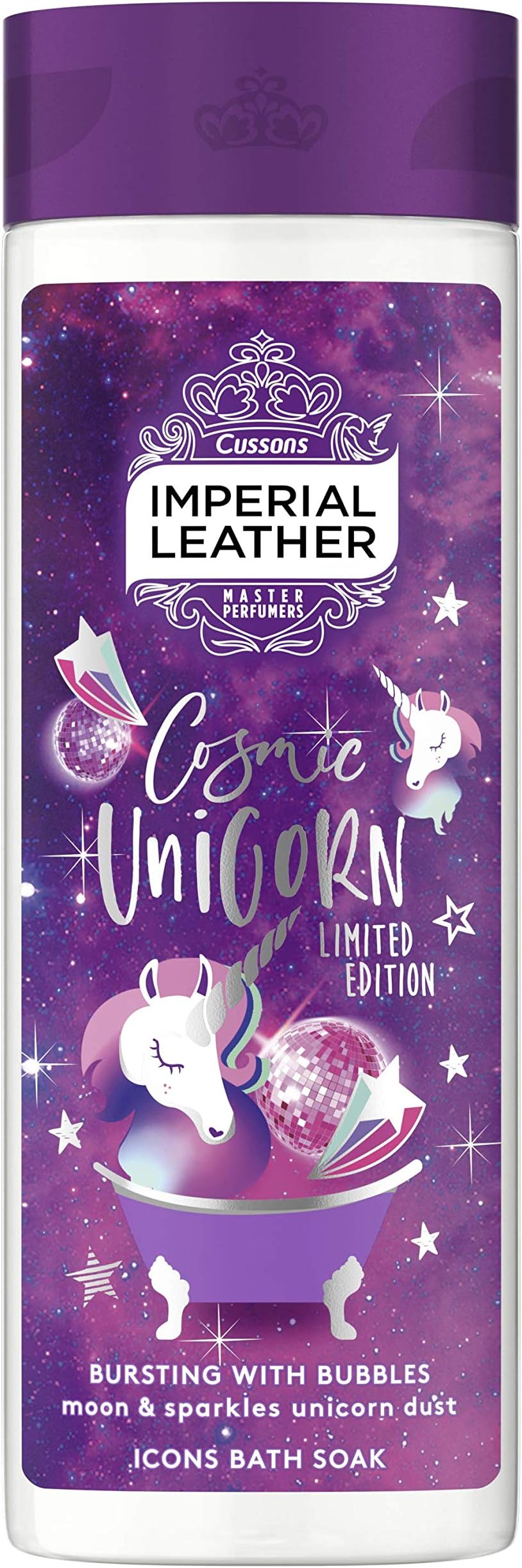 Imperial Leather Limited Edition Cosmic Unicorn Bath Soak, 6x500 ml