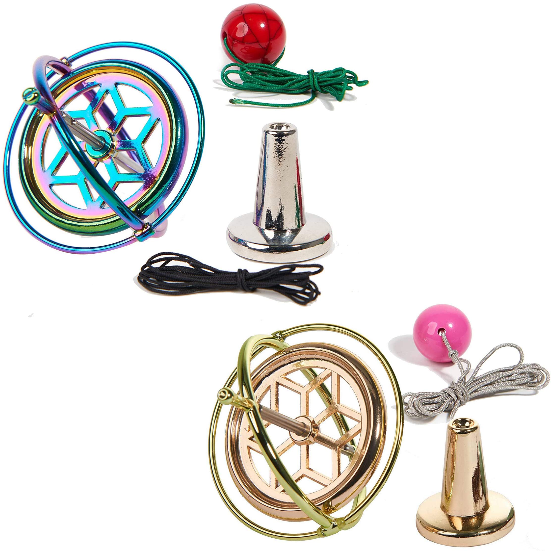 Joytech Precision Gyroscope Kill Time Metal Anti-Gravity Spinner Balance Toy JA01-JA05
