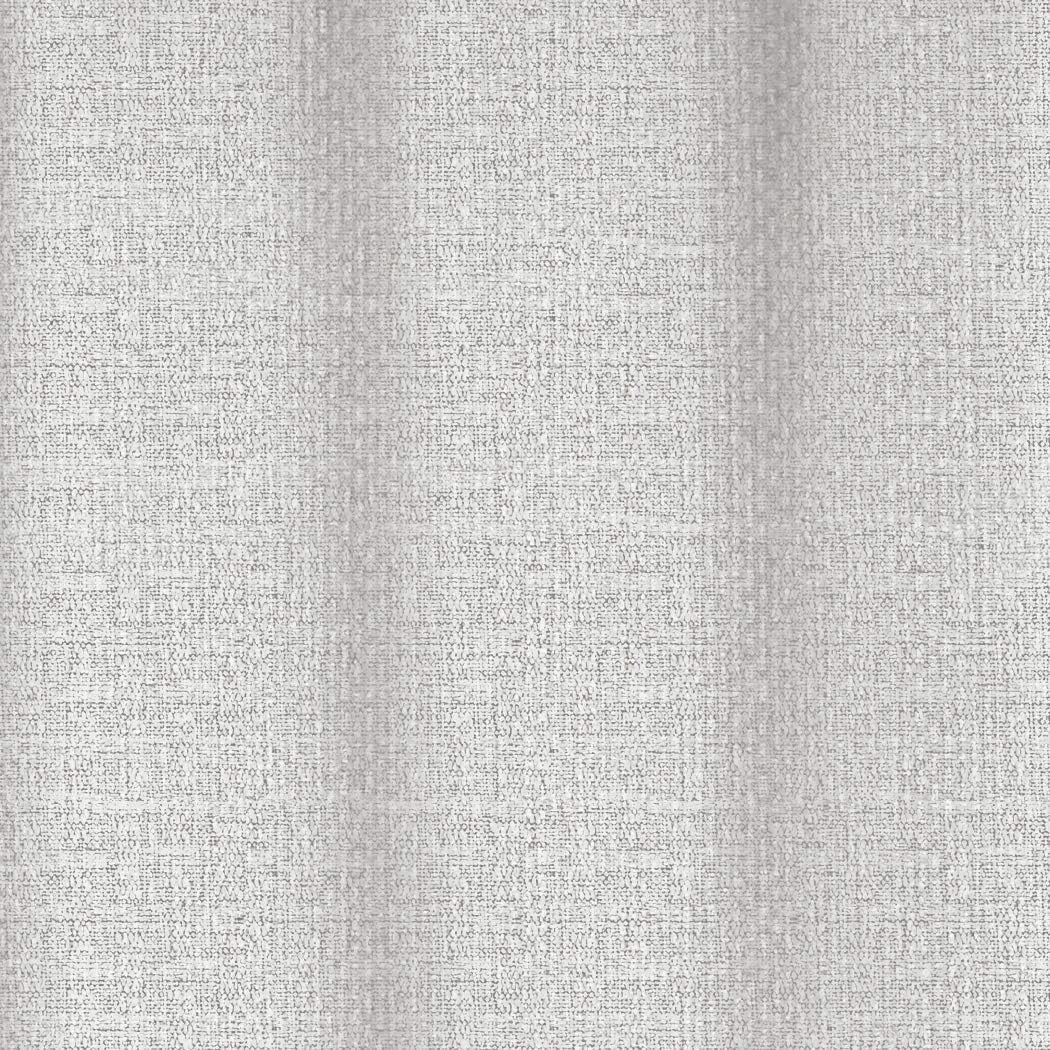Amazon Basics 100% Blackout Basket Weave Window Panel with Grommets and Thermal Insulated, Noise Reducing Blackout Liner - 52" x 54", Mineral Grey