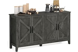 VASAGLE Credenza: The Ultimate Buffet Storage Solution