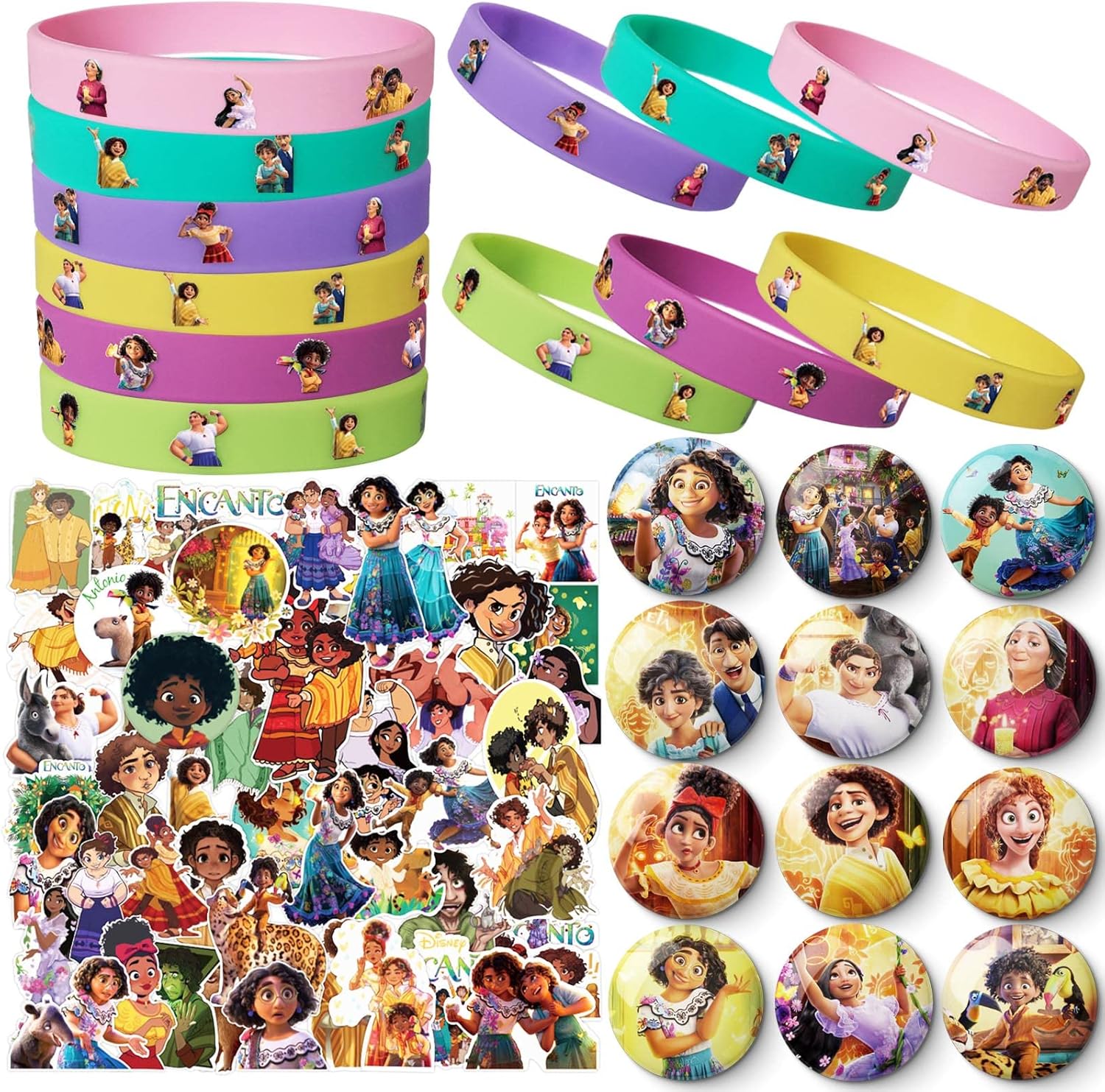 Encanto Party Supplies,74pcs Encanto Party Favors Include