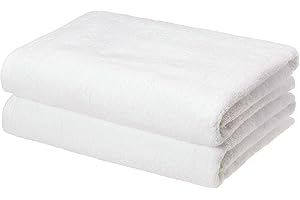 Amazon Basics - Oversized Thin Quick-Drying Bath Towels