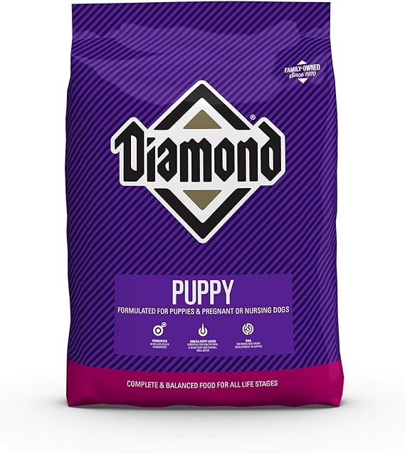 Diamond Premium Puppy is a Complete and Balanced Dry Dog Food Formula Protein, Probiotics, and Healthy Fat That Provide High Nutritional Value in Growing Puppies 8lb (118_8_DPP)