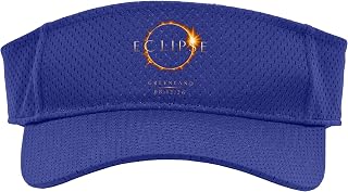 Solar Eclipse Greenland 2026 Total Eclipse Greenland Sport Sun Visor