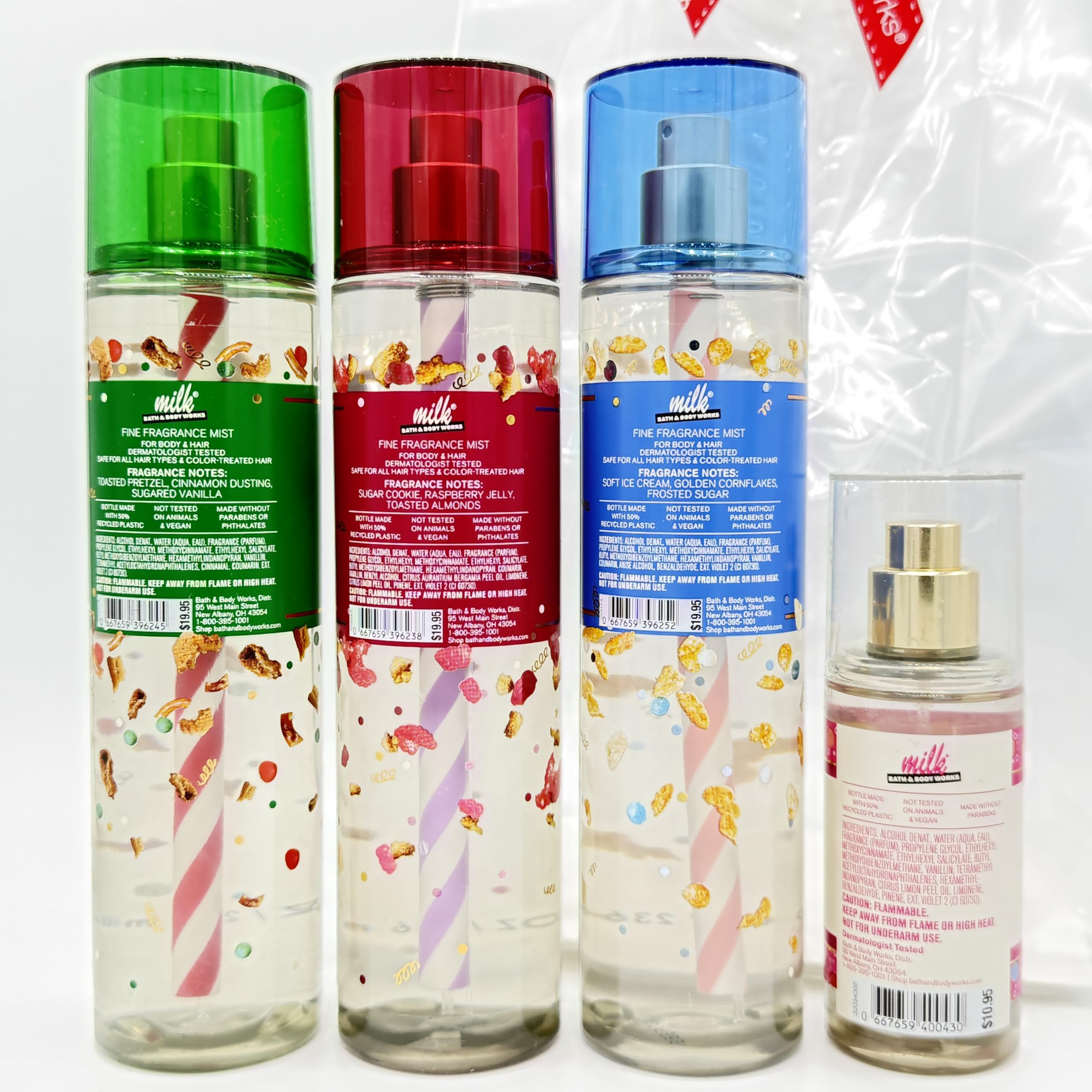 BBW ❁　ミルクバー　セット4点　Bath and body works Amazon.com : Bath & Body Works Milk Bar Collection 4-Piece Body