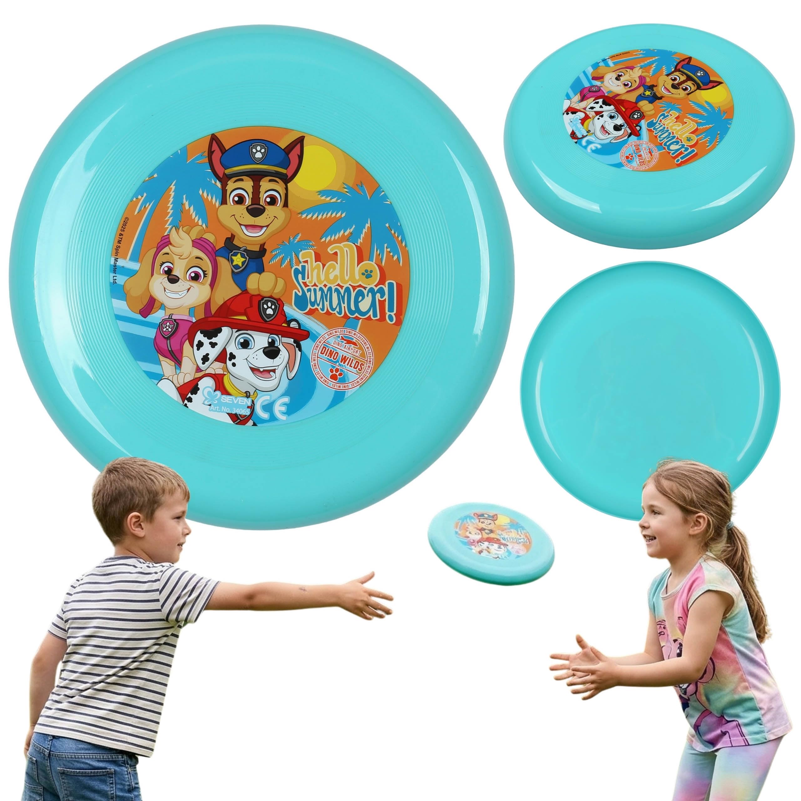 sarcia.eu Disque Volant, Paw Patrol, Marvel, Disney, Frisbee, Disque pour Jouer dans Le Jardin 23 cm