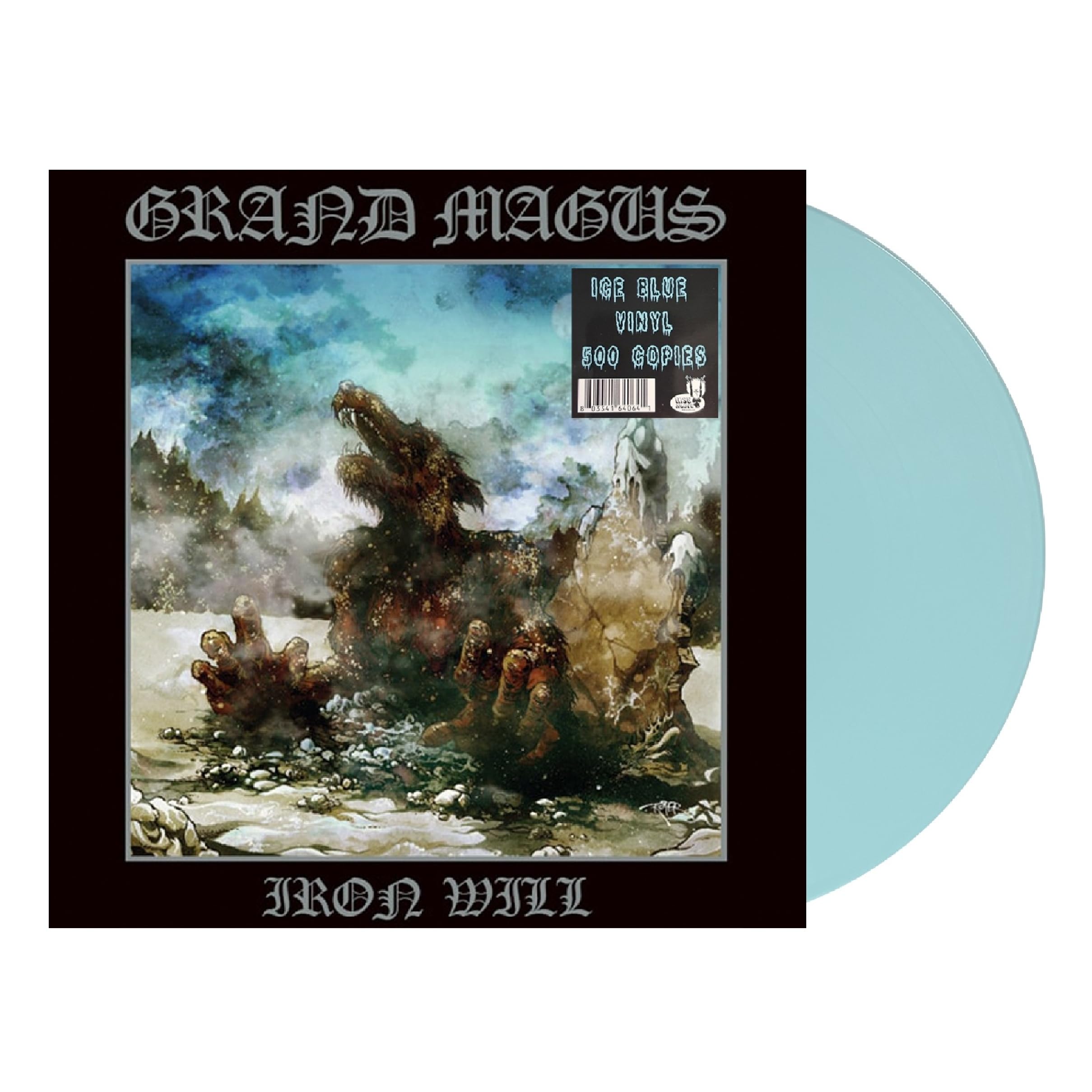 Grand Magus Iron Will (ice Blue Vinyl) LP New 803341640641