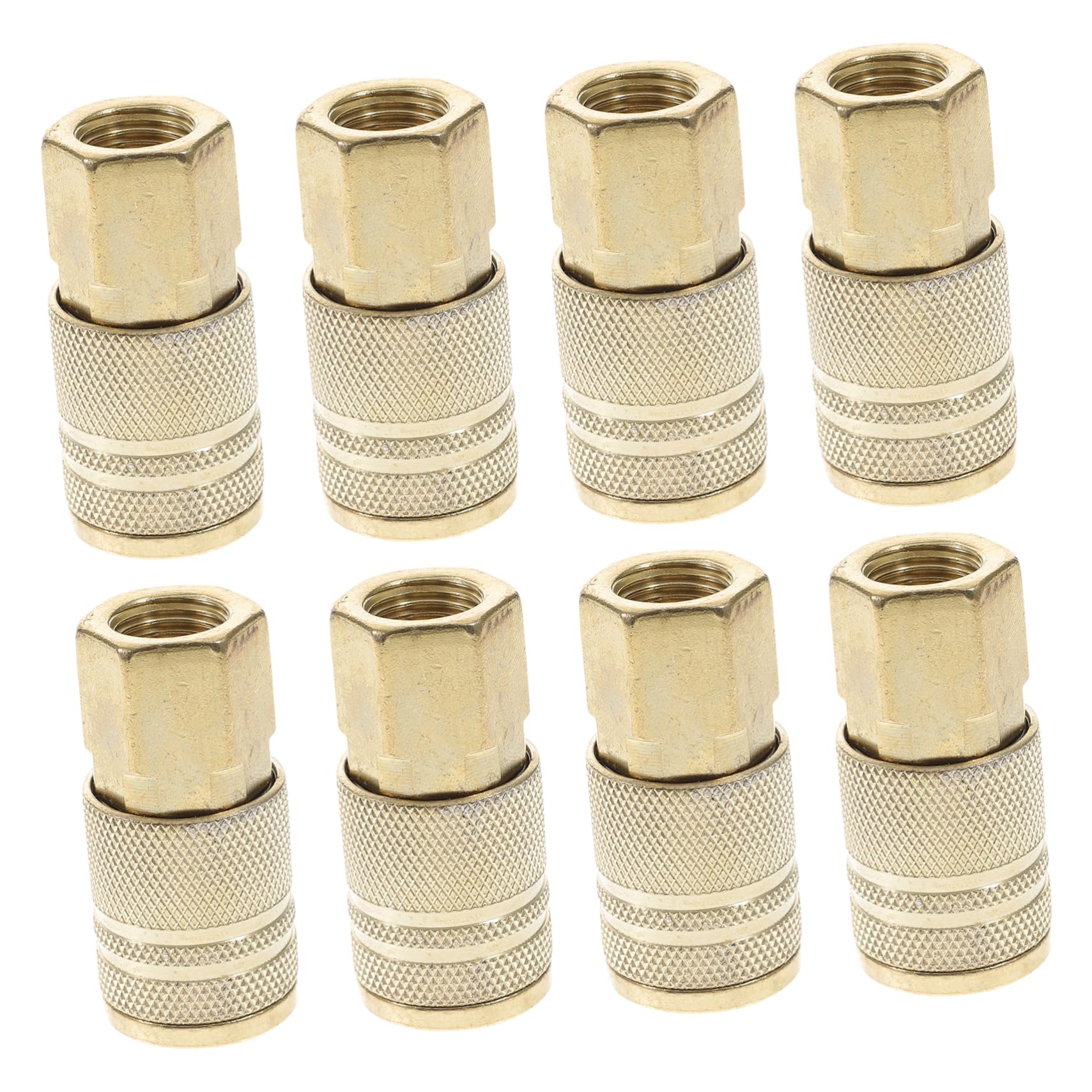 Accouplement Droit Rapide 1/4 Pouce en Fer, Lot de 10 pour Air