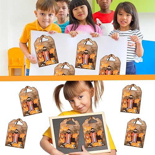 Miniatura 6 de Syhood Daniel in The Lion's Den - Juego de 24 manualidades para niños, Pascua, escuela dominical VBS, manualidades religiosas, kit de manualidades