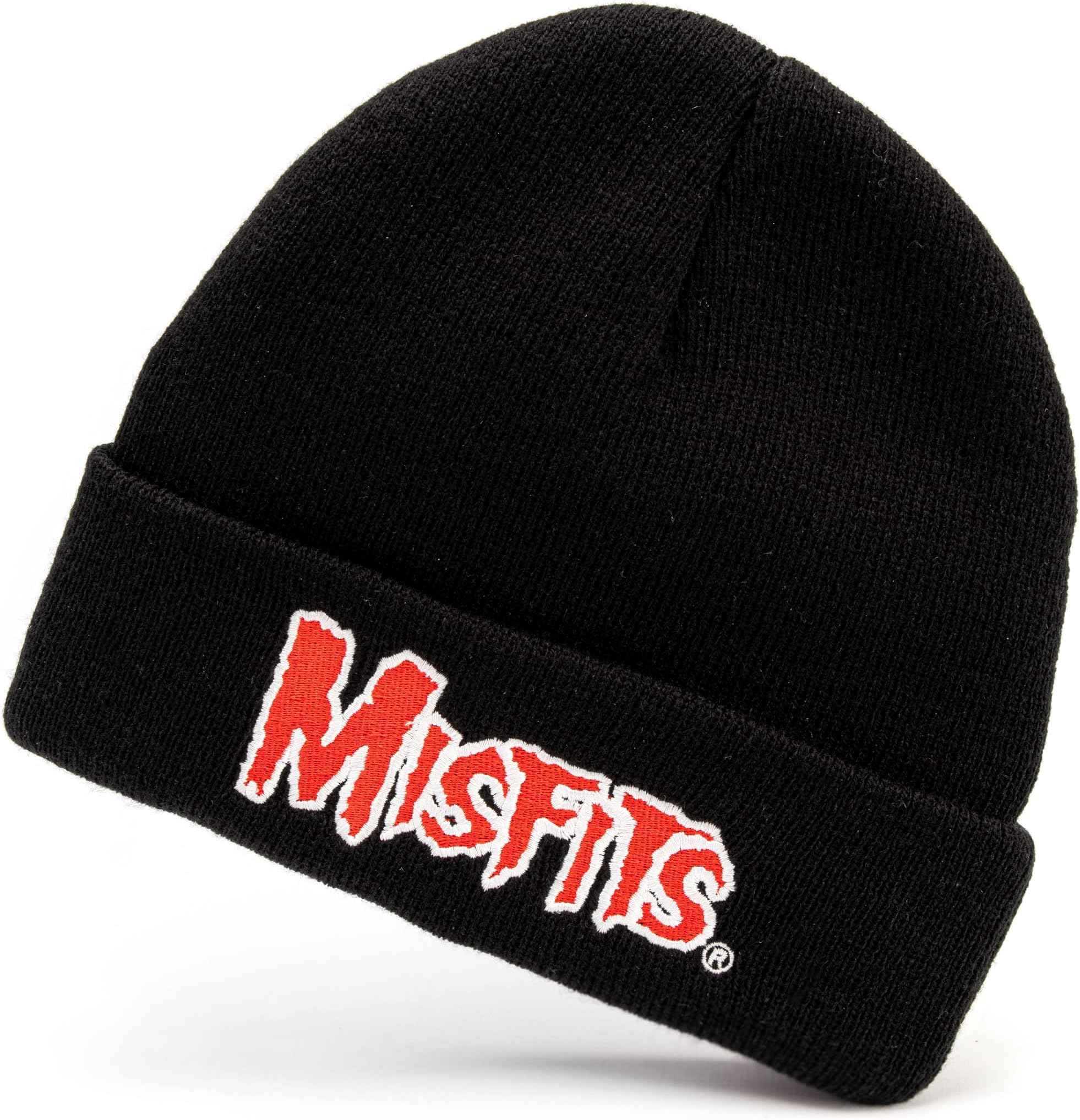 MisfitsBeanie Hat for Men & Women | Unisex Black Soft Woolly Punk Band Cap | Music Merchandise One Size Winter Hat One Size, Black, One Size