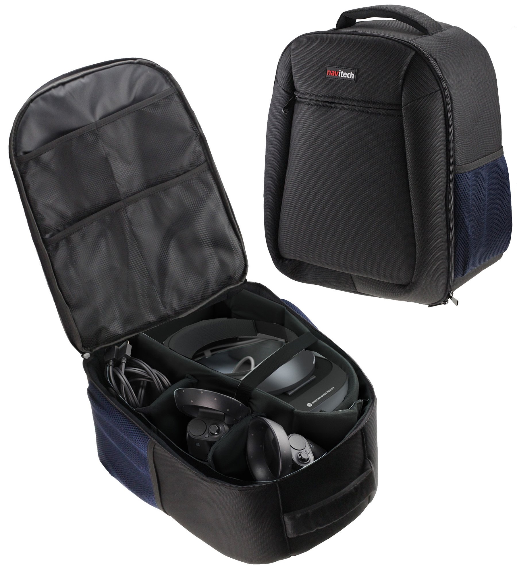 Rugged Black Backpack/Rucksack Compatible With The Microsoft HoloLens