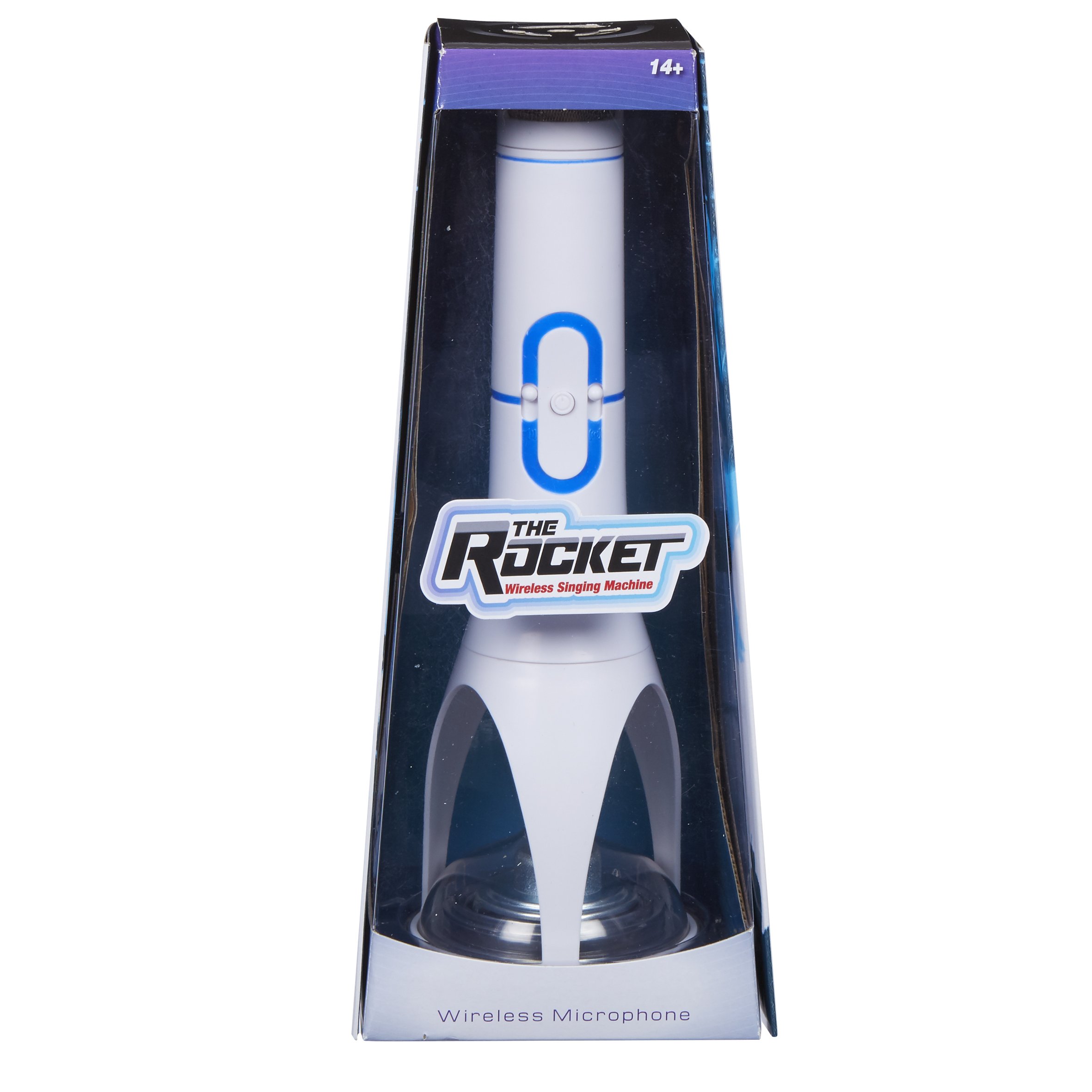 Rocket Wireless Singing Machine 50997 White Karaoke Machine Set