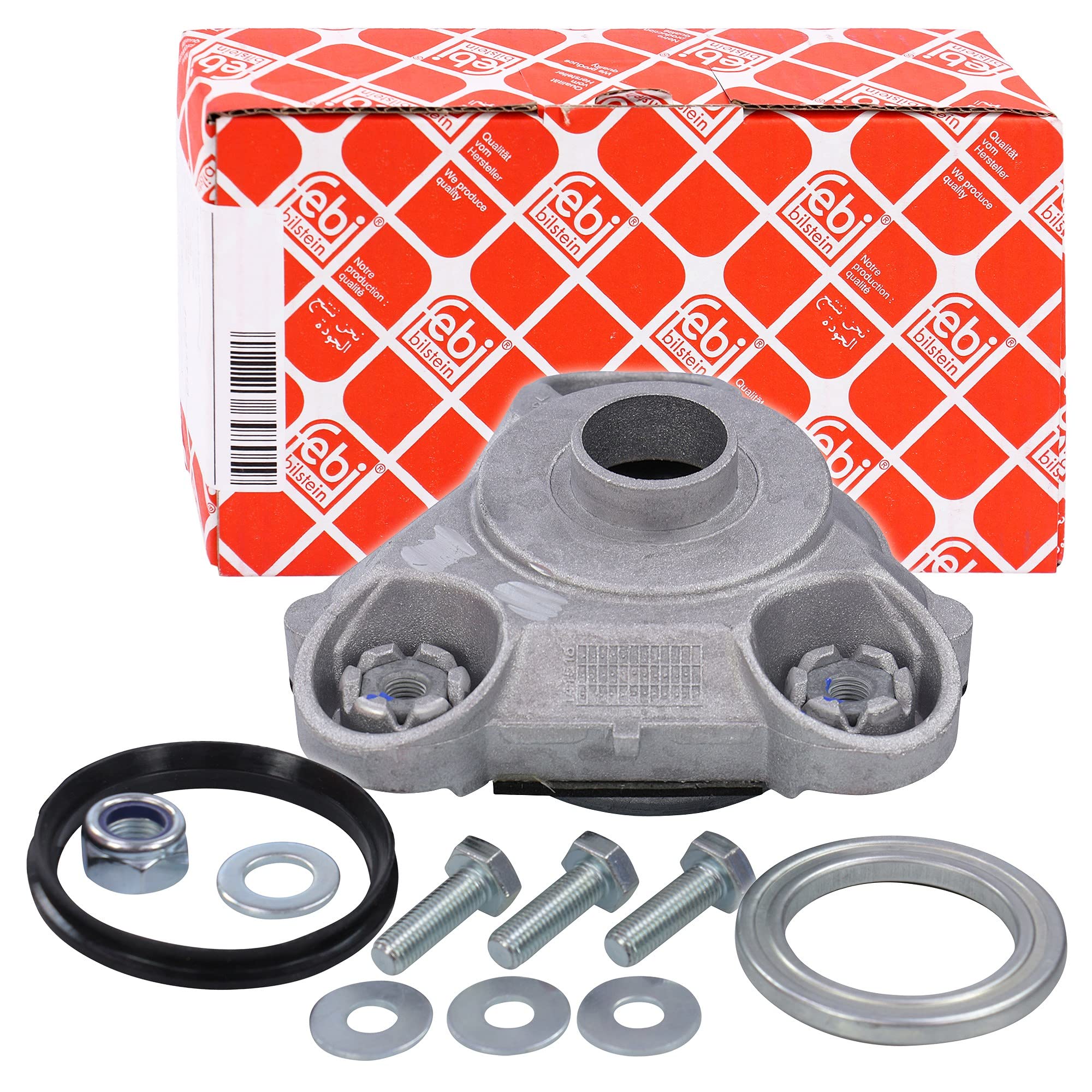 Febi bilstein 32422 Kit de réparation, coupelle de suspension | Compatible avec: CITROËN JUMPER I Bus, JUMPER I Kasten, JUMPER I Pritsche/Fahrgestell, JUMPER II Bus, JUMPER II Kasten