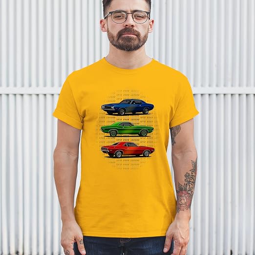 1970 Dodge Challenger T-Shirt - 1st Gen T/A Classic Muscle Car Youth Graphic Tee
