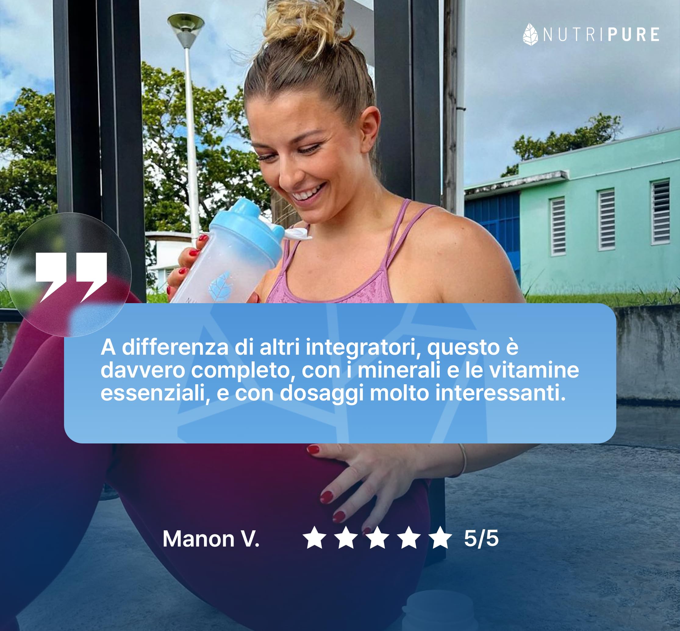 Multivitamine e Minerali 21 Nutrienti | Integratore alimentare | Magnesio, Vitamina B12, Vitamina D, Zinco | Antiossidante, Capacità cognitiva | 180 capsule | 3 mesi | Made in France | Nutripure