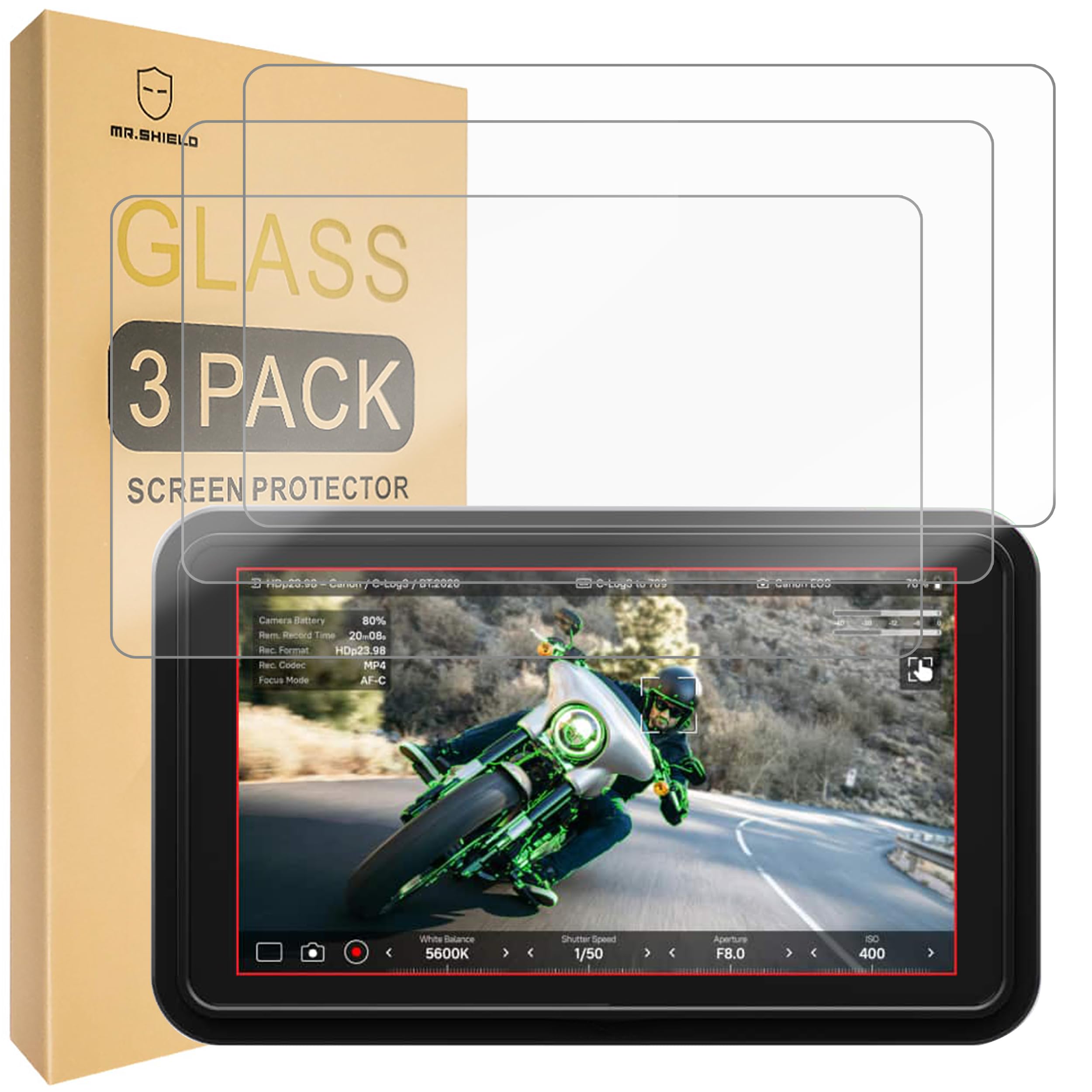 Mr.Shield Pellicola Protettiva Per Atomos Shinobi II Vetro