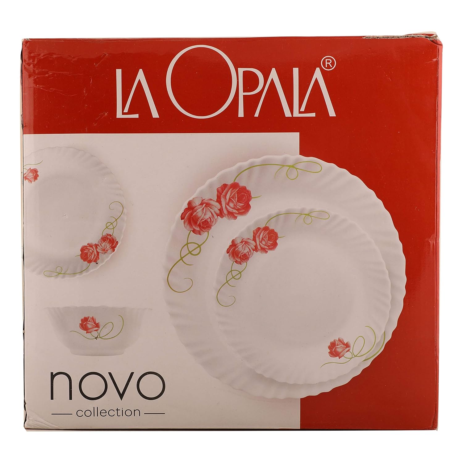 Buy LaOpala Aqua Spray Dinner Set, 35 Pieces Online at Low Prices in