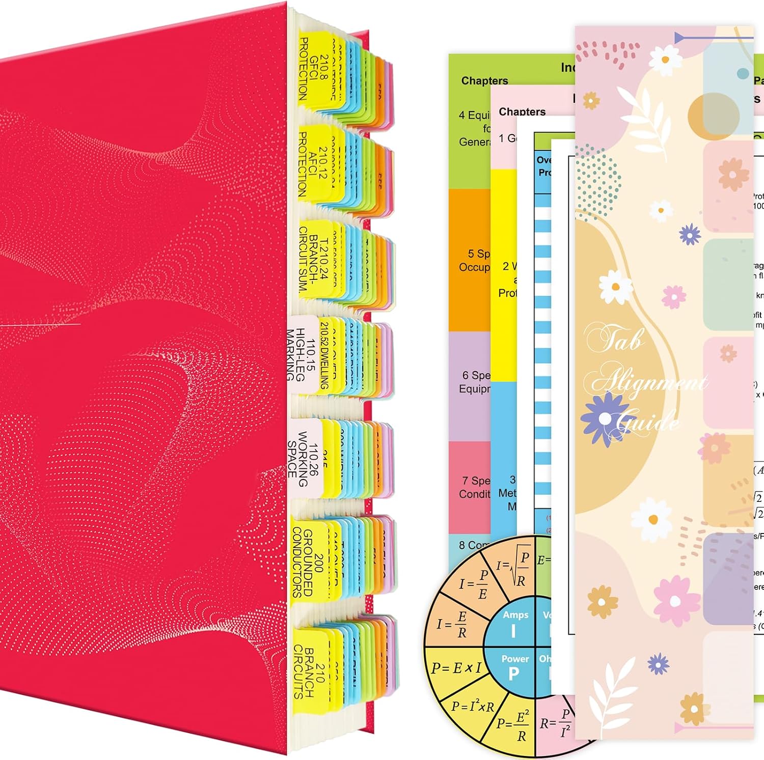 Amazon.com : NEC 2023 Code Book Tabs, Color-Coded for National ...