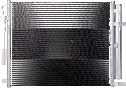 Vista 87 de TRQ Condensador de aire acondicionado A/C compatible con Chrysler Town & Country 2008-2016, Dodge Grand Caravan 2008-2019, Ram C/V 2012-2015