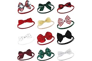 Hudson Baby Essential Cotton and Synthetic Headbands for Babies (0-24 Months)