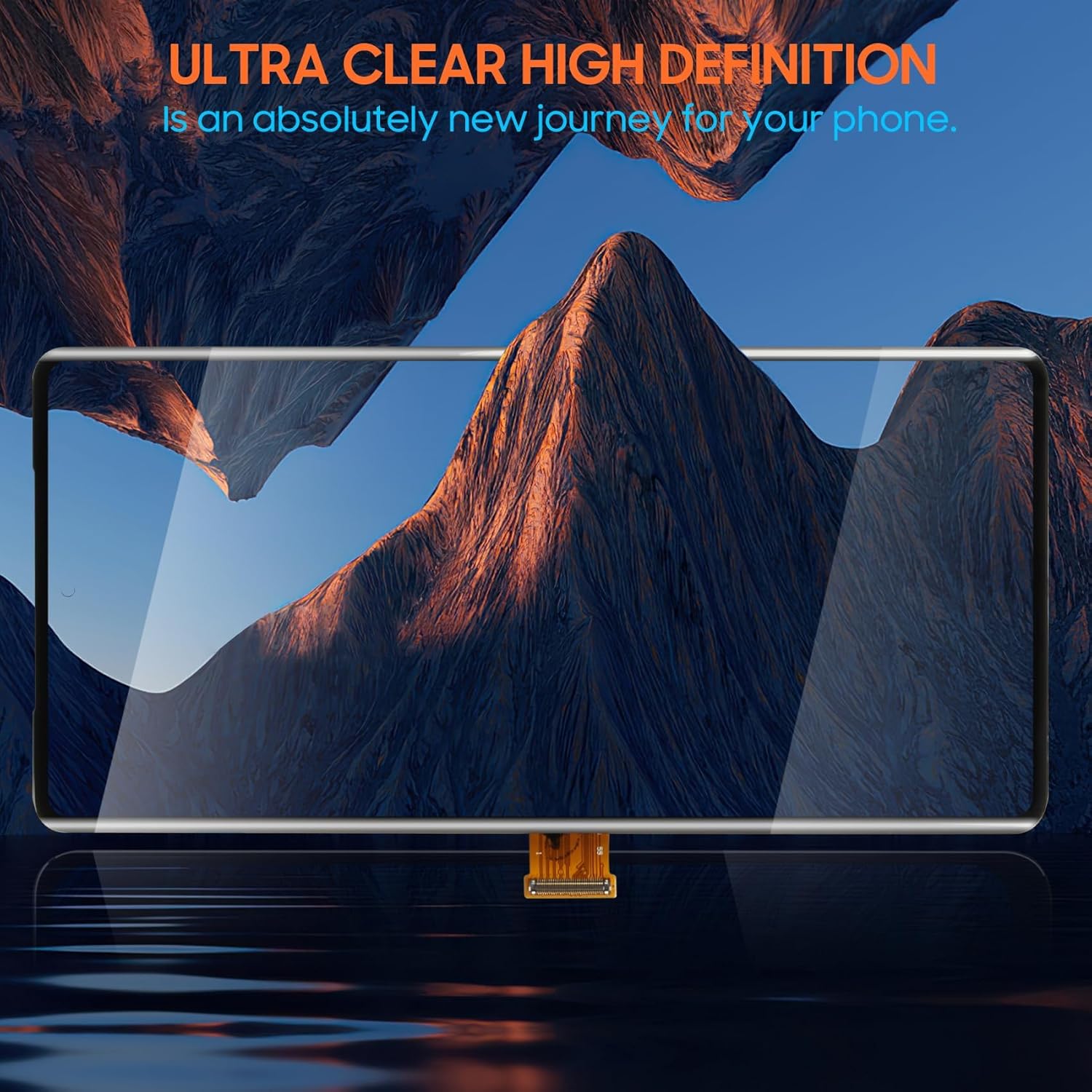 OLED for Google Pixel 7 Pro Screen Replacement - for Google Pixel 7 Pro LCD Display GP4BC GE2AE Digitizer Touch Screen Assembly with Tool (Black with Frame,Support Fingerprint)