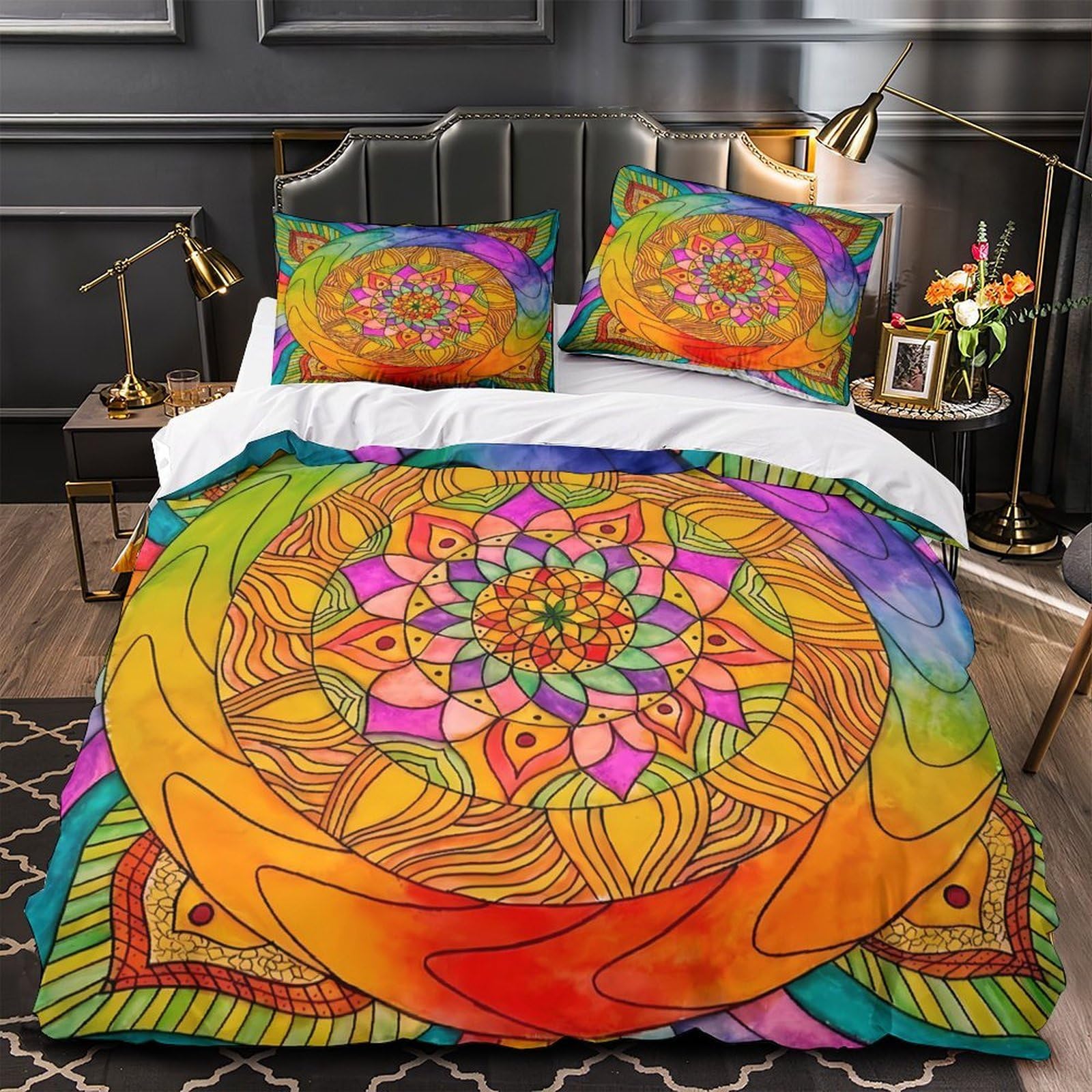 Housse de couette hypoallergique pour peau sensible d'adolescent