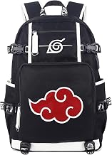 Roffatide Anime School Backpack Printed Laptop Backpack with USB Charging Port and Headphone Port