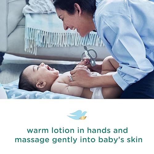 Miniatura 4 de Baby Dove Loción facial y corporal para pieles sensibles y sensibles sin fragancia loción para bebés 20 onzas