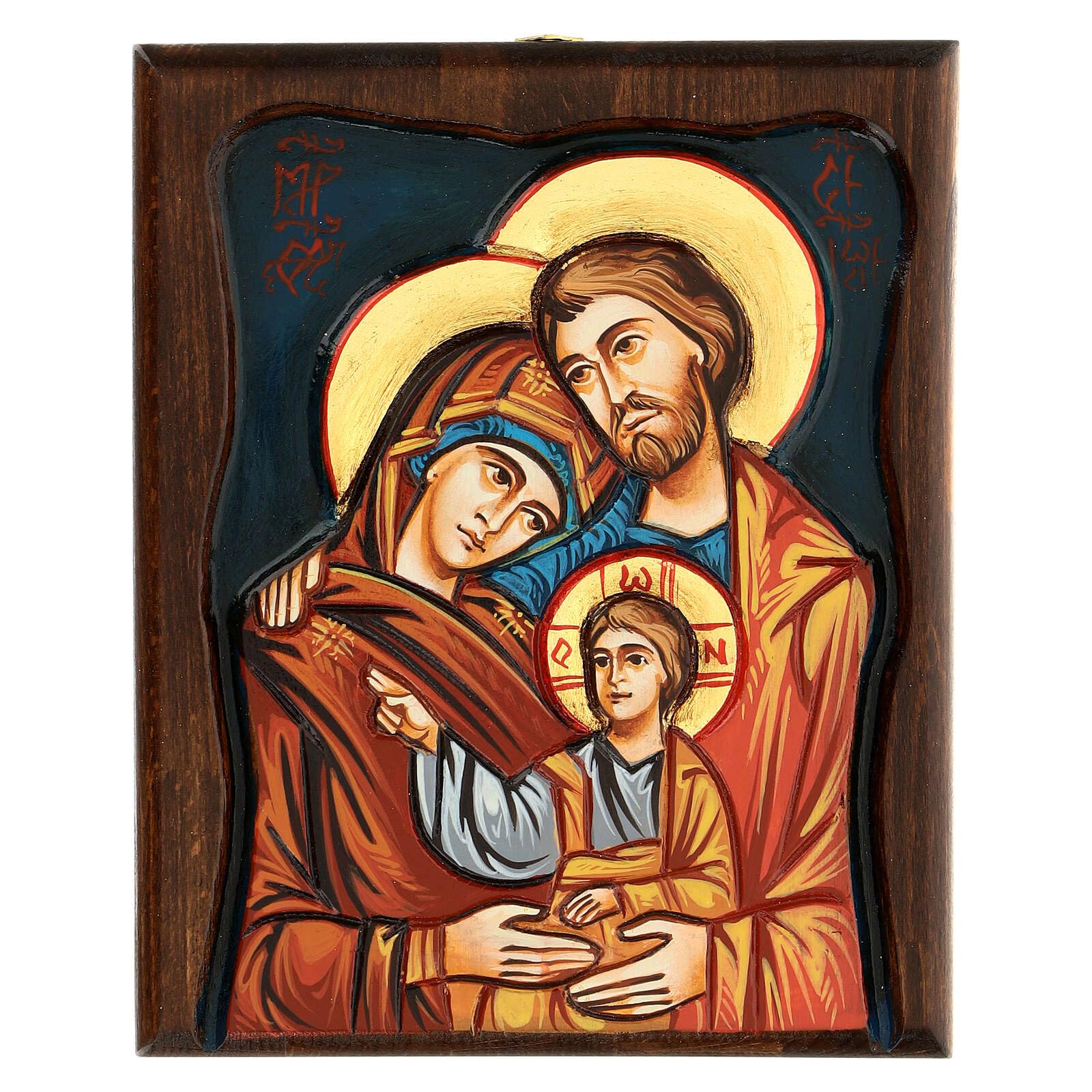 Holyart Ikony Rumunia malowane: Ikona Świętej Rodziny z Rumunii