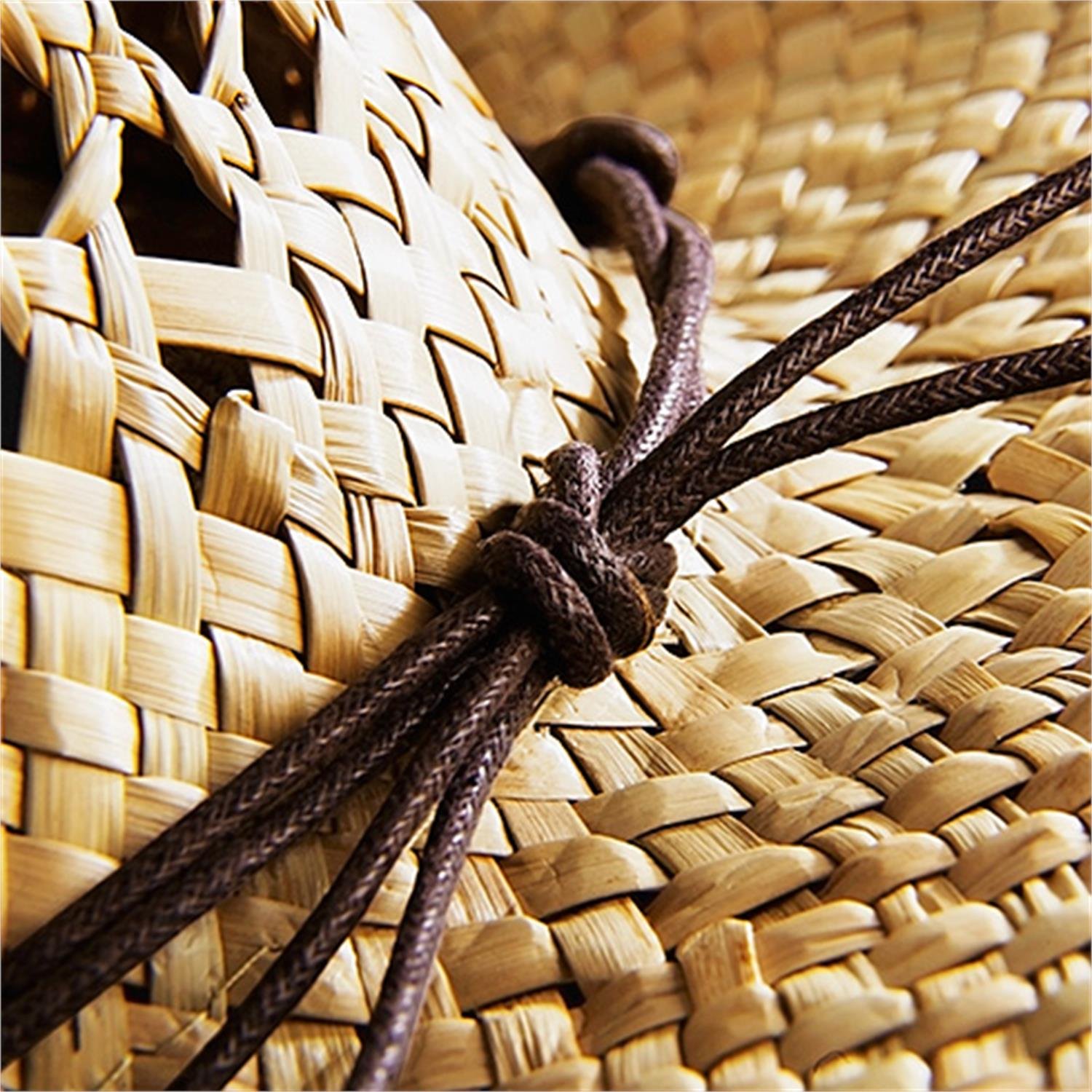 Chapeau de cowboy - Pour l'été - En paille, naturel, taille unique