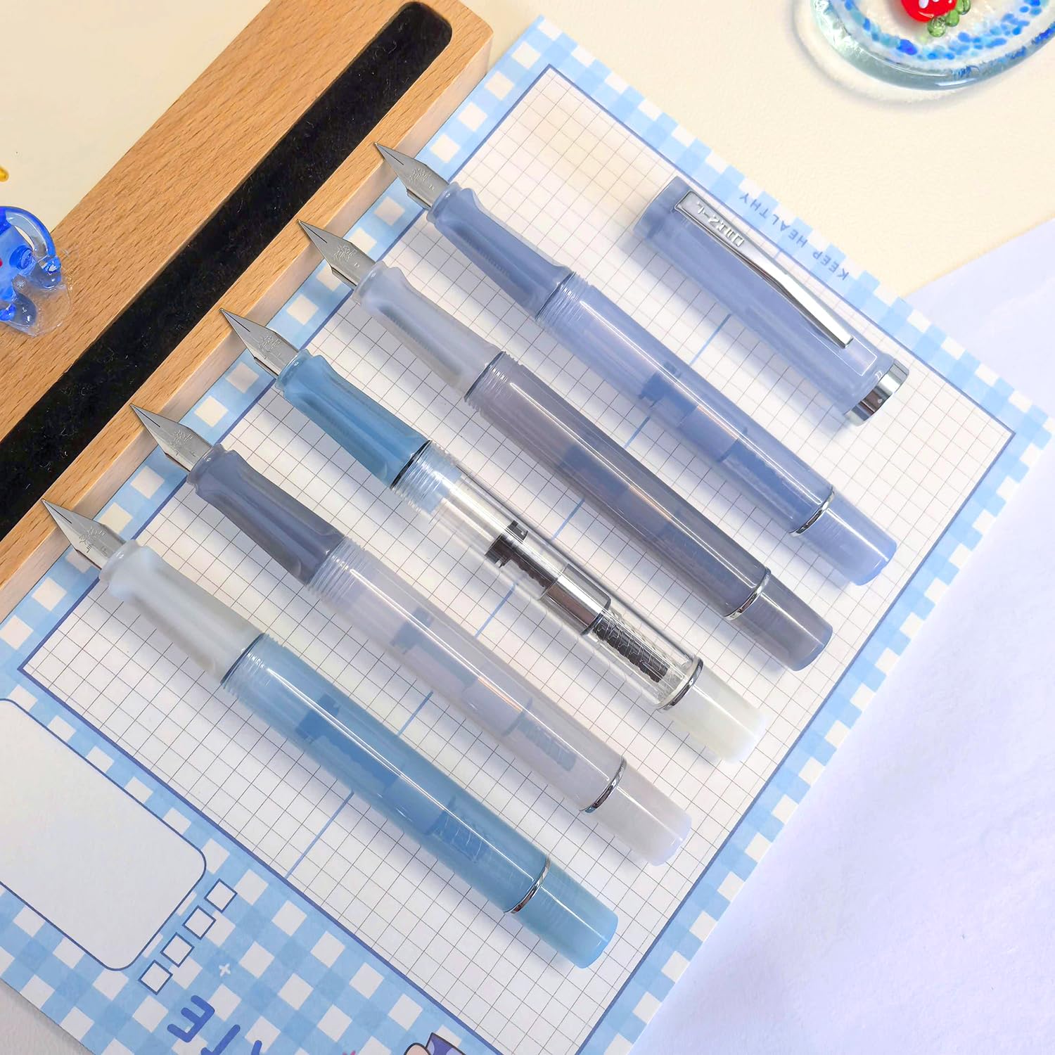 Jinhao 58D Fountain Pen Set - 5 Pack -6