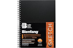 Bienfang Graphics 360 Marker Paper, 9 by 12-Inch Hardcover Sketch Book