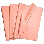 Bobobag 100 Sheets 20X14 Tissue Paper Bulk for Gift Bags Wrapping Paper,Weddings Birthday Showers Arts Craft Party Favor Decoration (Light Pink)