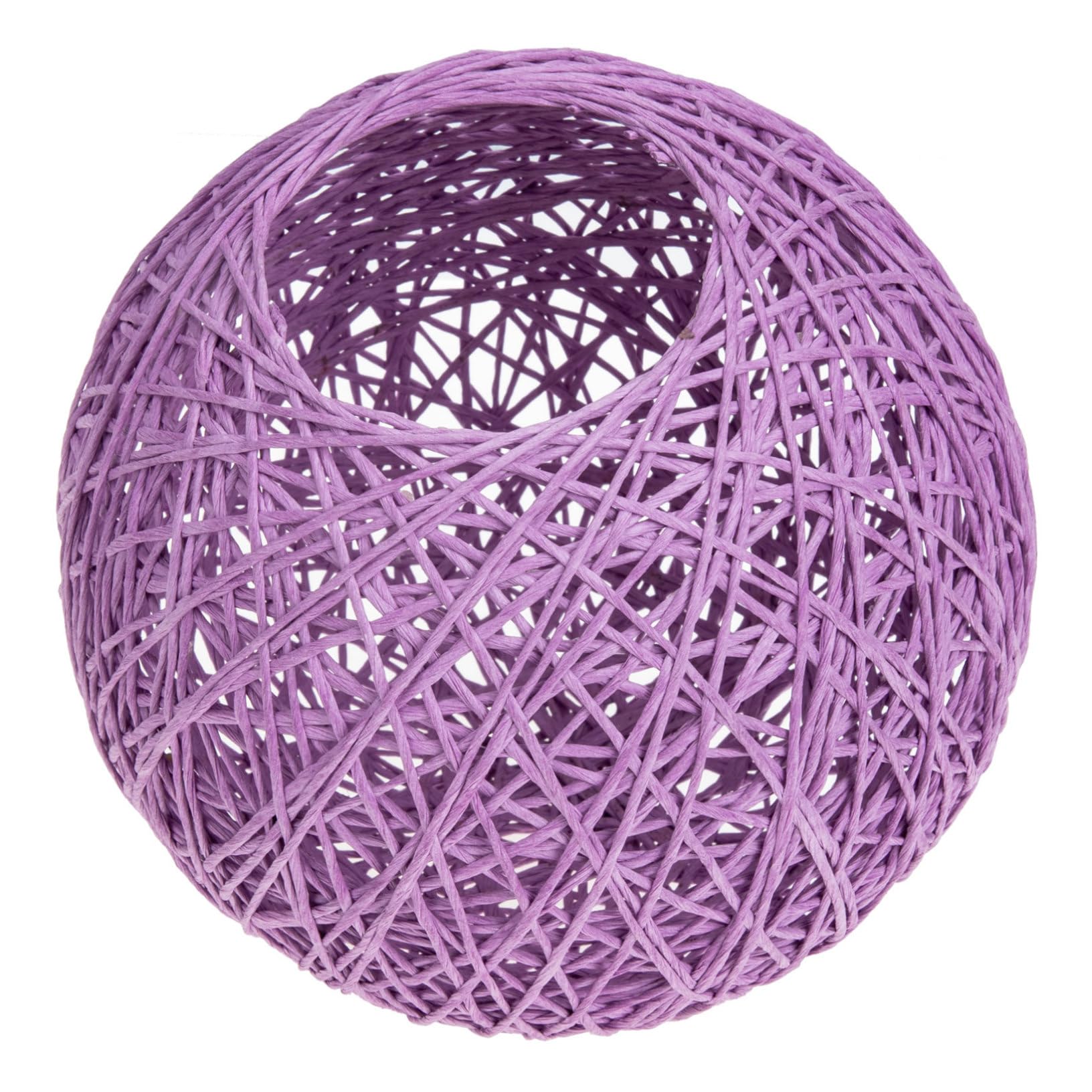 KONTONTY Sturdy Paper Ball Lamp Shade for Home Ceiling Light and Table Lamps, Sturdy and Chic Design for Living Room and Office Use, Practical Protective Cover