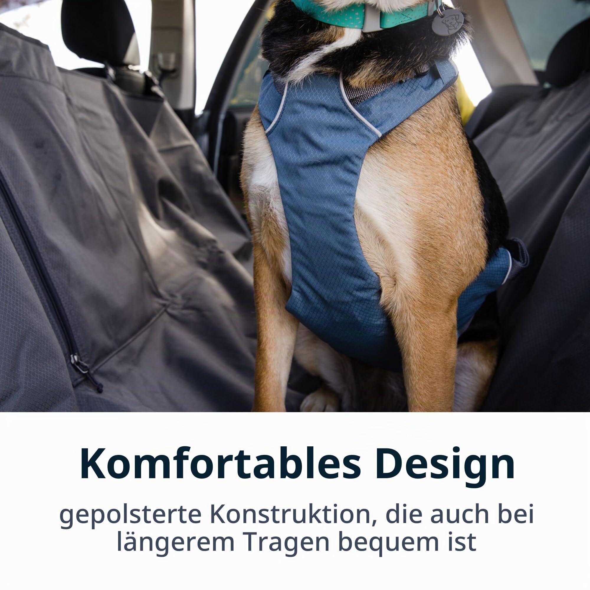 RUFFWEAR, Load Up Hundegeschirr, Schieferblau, Größe XXS