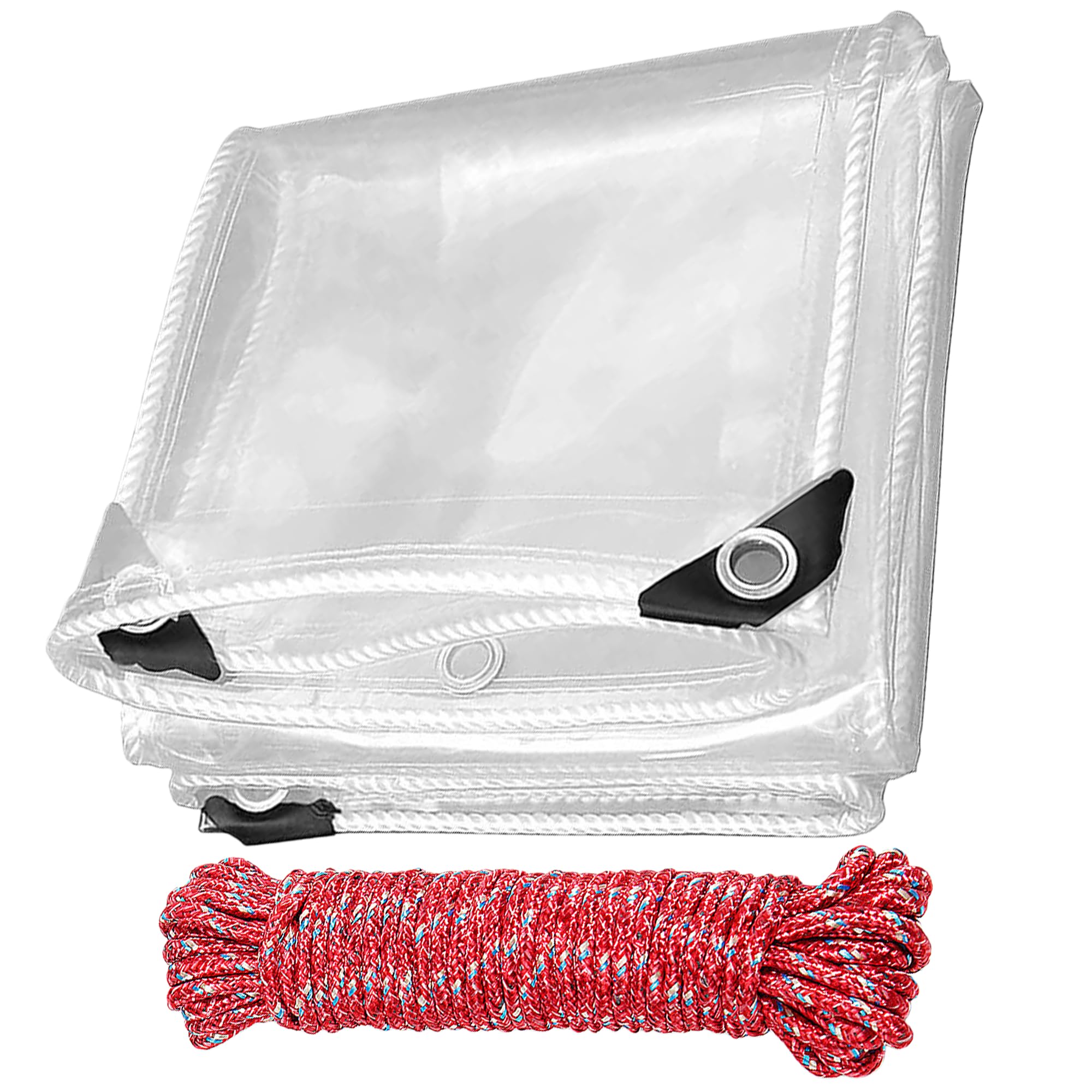 Lonas impermeables exterior 115x150 con ojales resistentes al viento