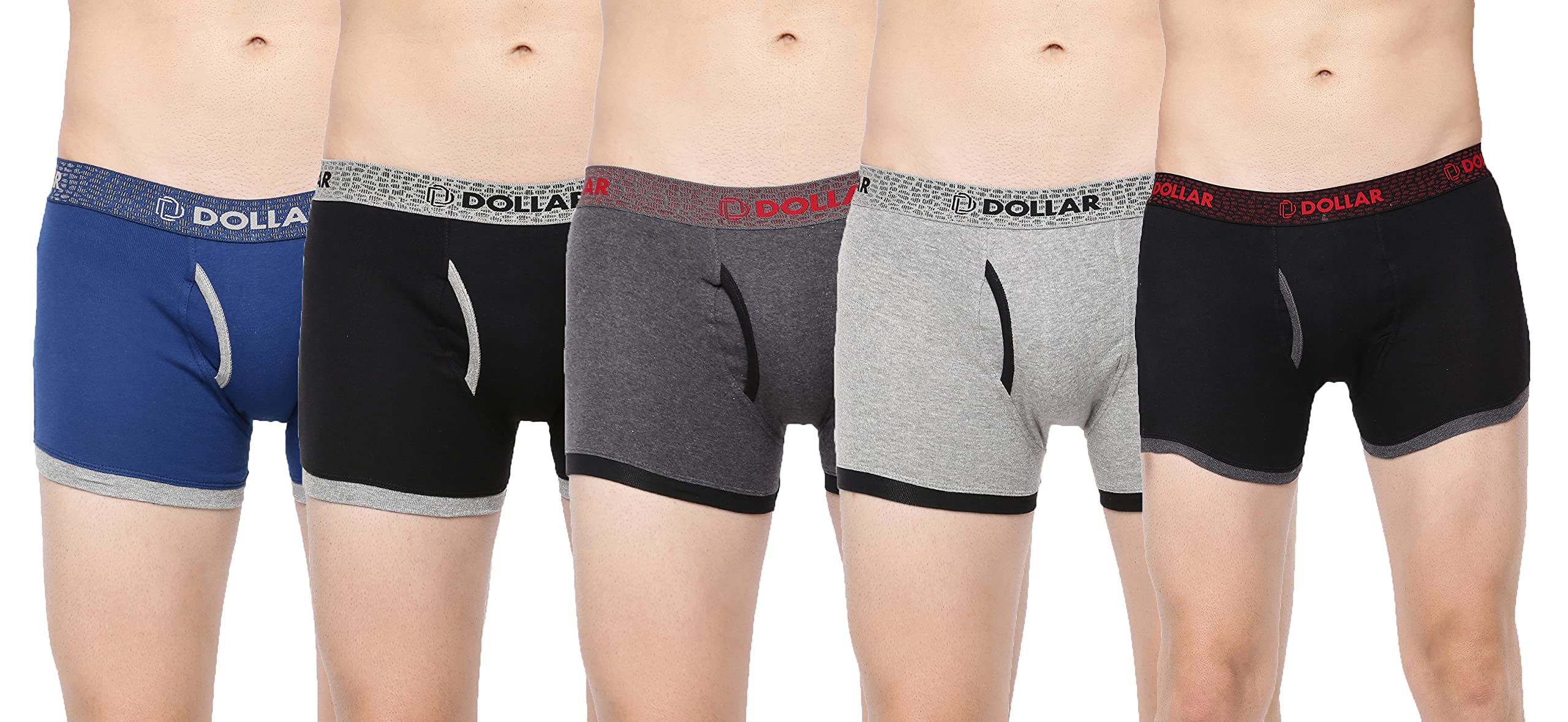 dollar bigboss Men's Cotton Contrast Rib Regular Solid Trunk-picture-24