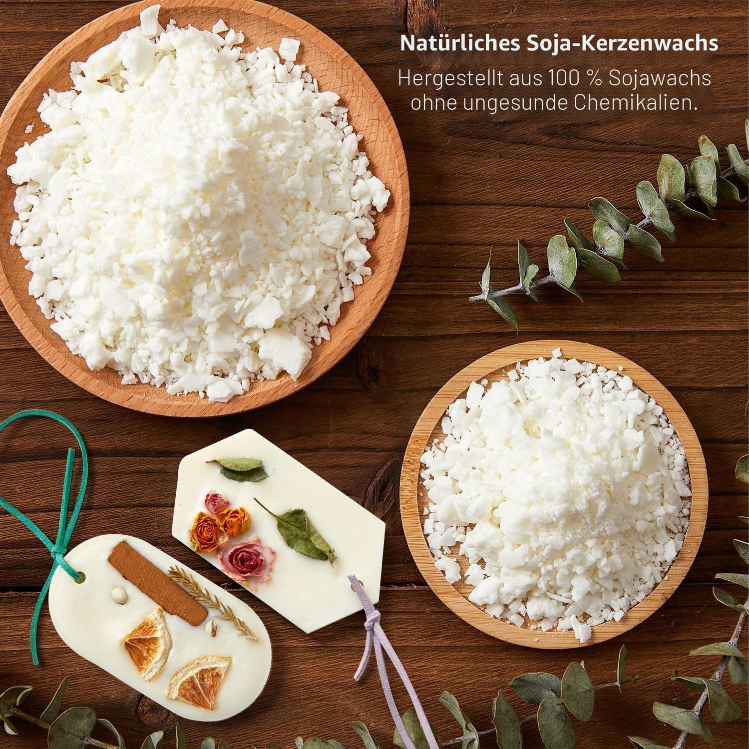 Shuttle Art Kerzen Selber Machen Set, DIY Kerzenherstellung Set mit 1,36kg Sojawachs, Schmelztopf, Duftöl, Dochten, Kerzendosen, Farbstoffen, Kerzen ziehen, Candle Making Kit, Duftkerzen Selber Machen