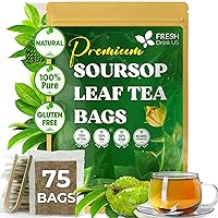 Vista 116 de FreshDrinkUS, 75 bolsas de té de cardo mariano premium, 100% natural y puro de semillas de cardo mariano. Té de hierbas con semillas de cardo