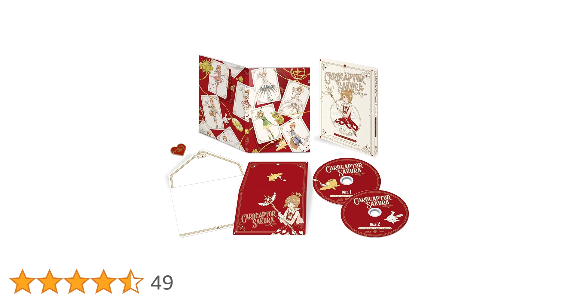カードキャプターさくら クリアカード編 コンパクトエディション〈2枚組〉 Amazon.co.jp: カードキャプターさくら クリアカード編 Compact