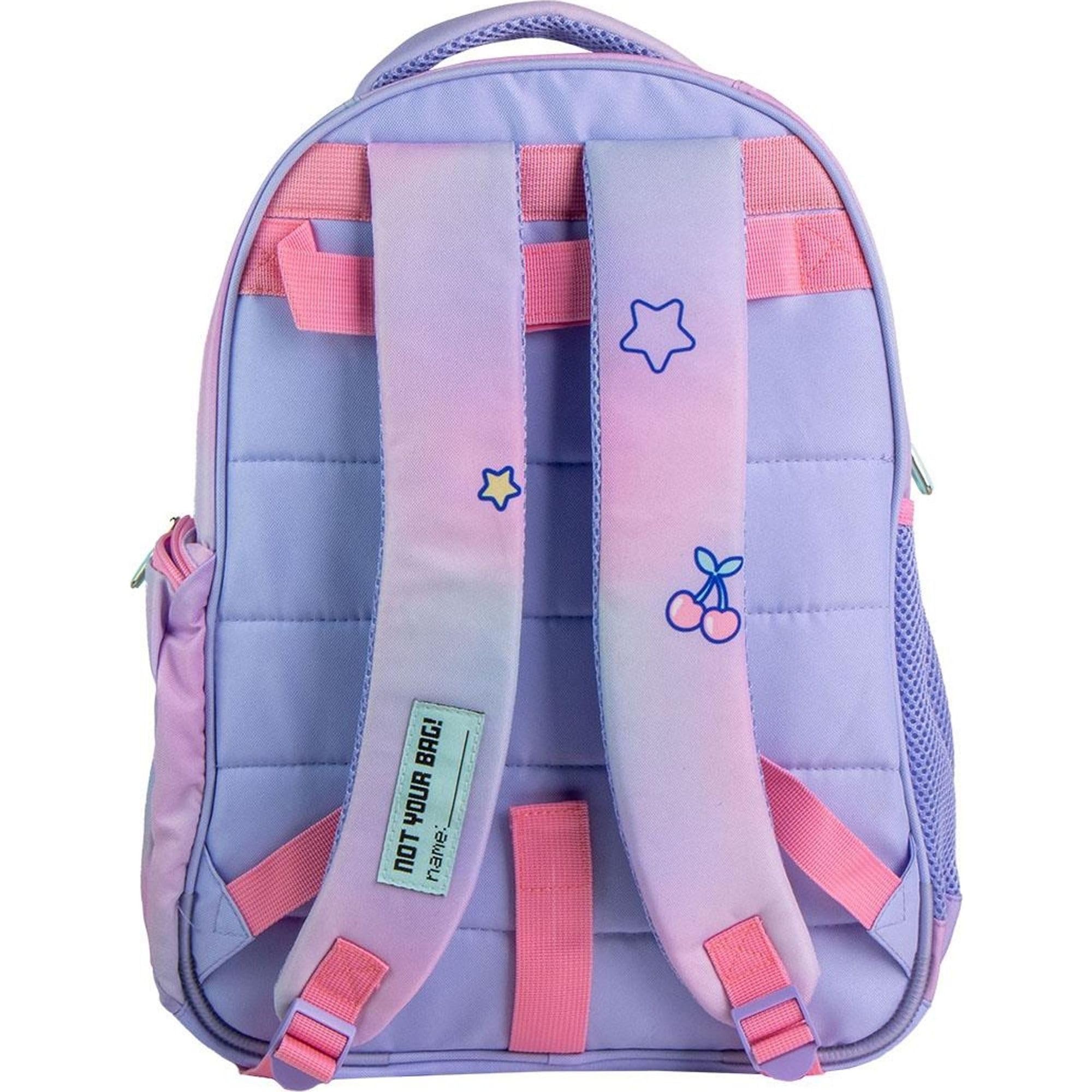 Zaino originale Disney Stitch per bambini con design rosa e viola | Zaino scolastico Stitch grande per bambini e bambine della scuola materna e elementare, resistente e leggero
